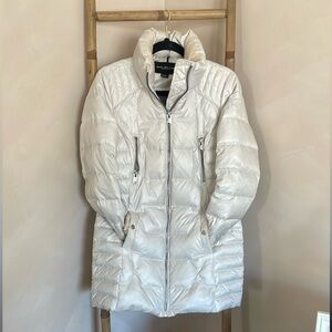 Marc New York White Puffer Coat Quilted Winter Jacket